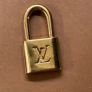 Authentic Louis Vuitton padlock Pendant
